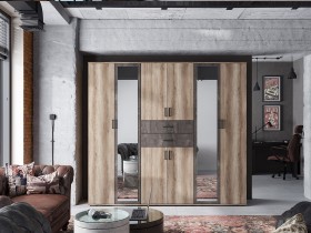 Комплект распашных шкафов Нельсон