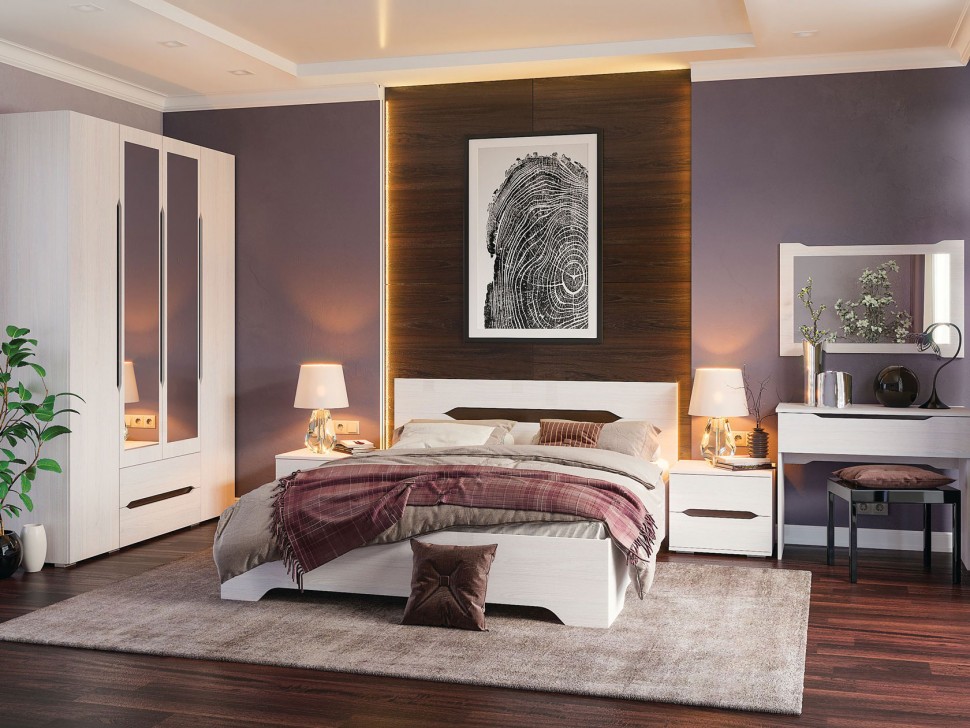 Двуспальная кровать Вена