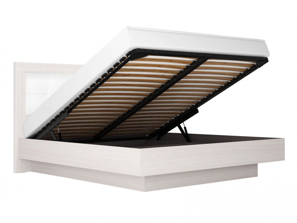 Двуспальная кровать Кровать с подъемным механизмом Парма Нео Делюкс ПМ + Пружинный матрас Status S 24 double