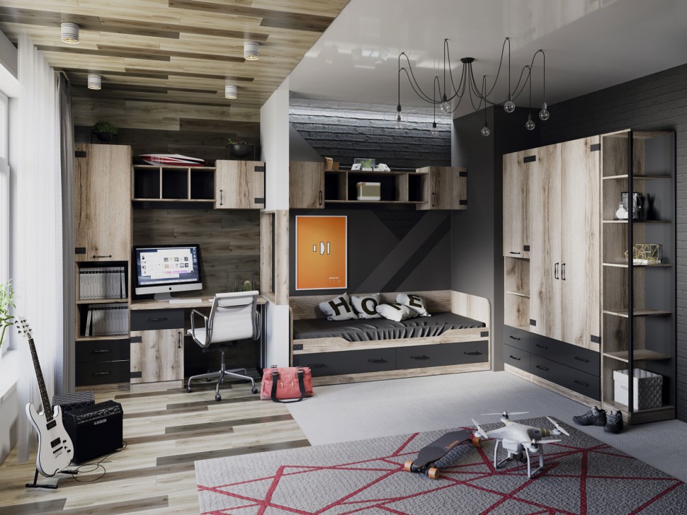 Детский шкаф Окланд