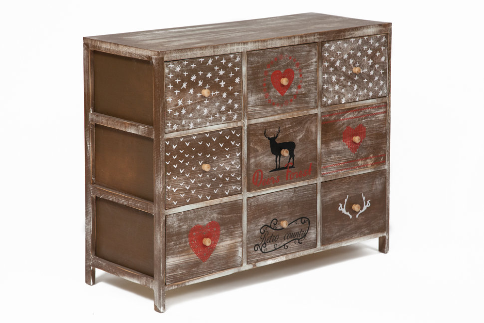 Комод Комод с 9 ящиками Secret De Maison CHRISTMAS 9 (mod. HX16-007NS)