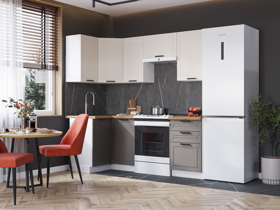 Кухонный гарнитур Оптима 210х100 см