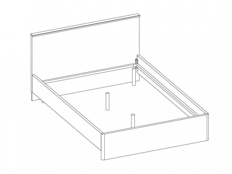 Двуспальная кровать Кровать Джагер 160х200