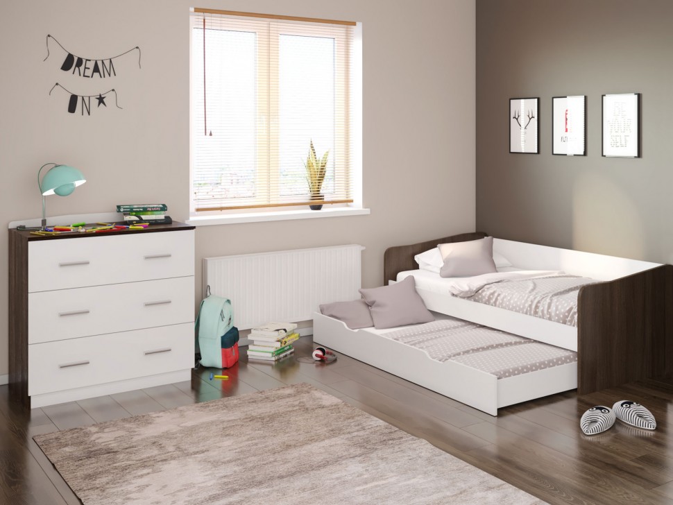 Детская кровать Полини Симпл 17