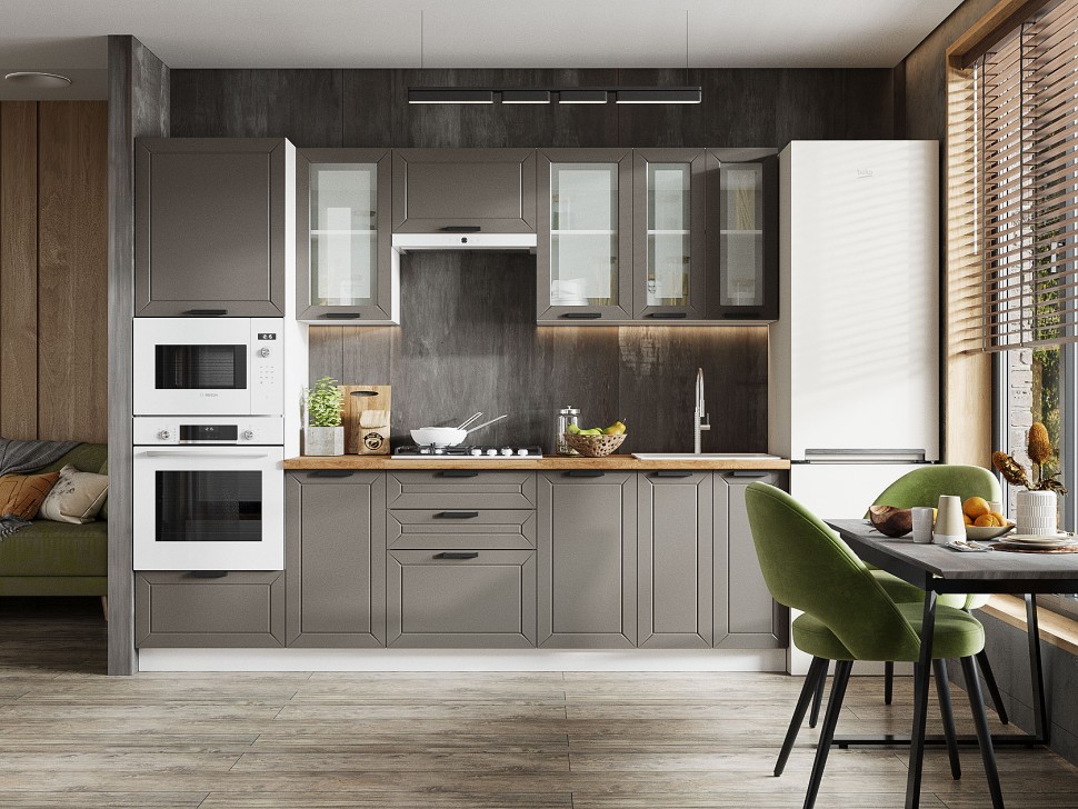 Кухонный гарнитур Оптима 260 см