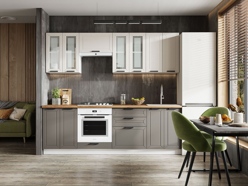 Кухонный гарнитур Оптима 240 см