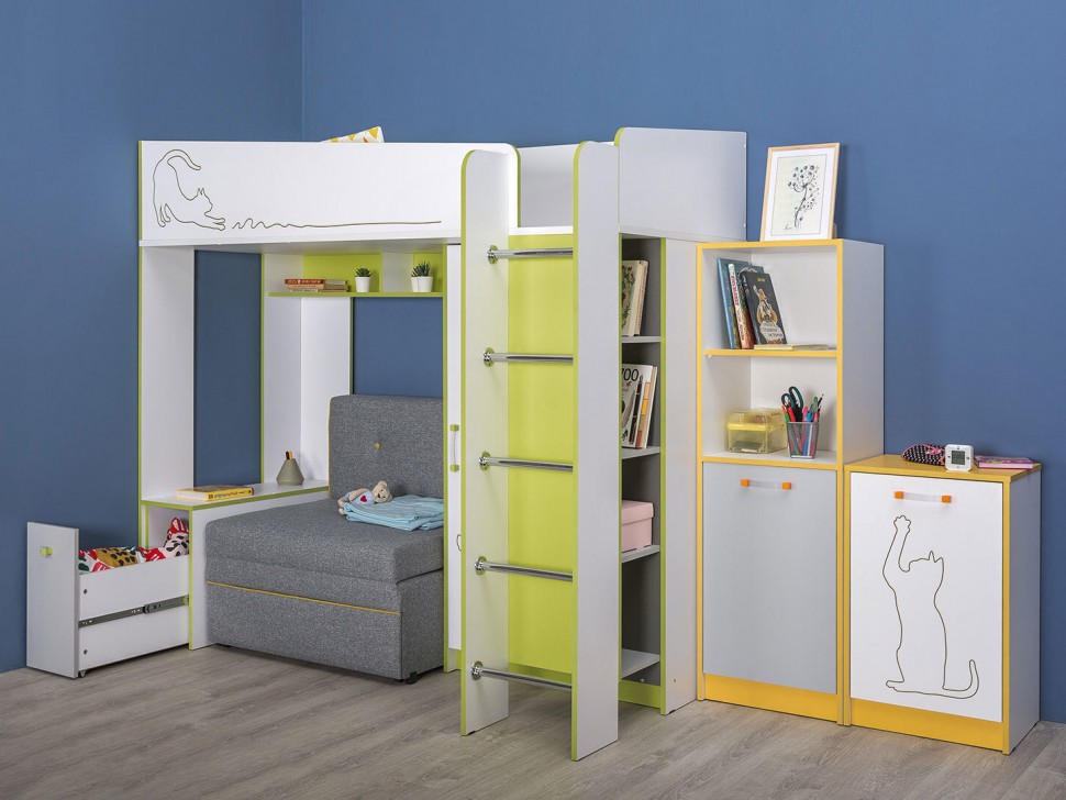 Кровать-чердак Альфа