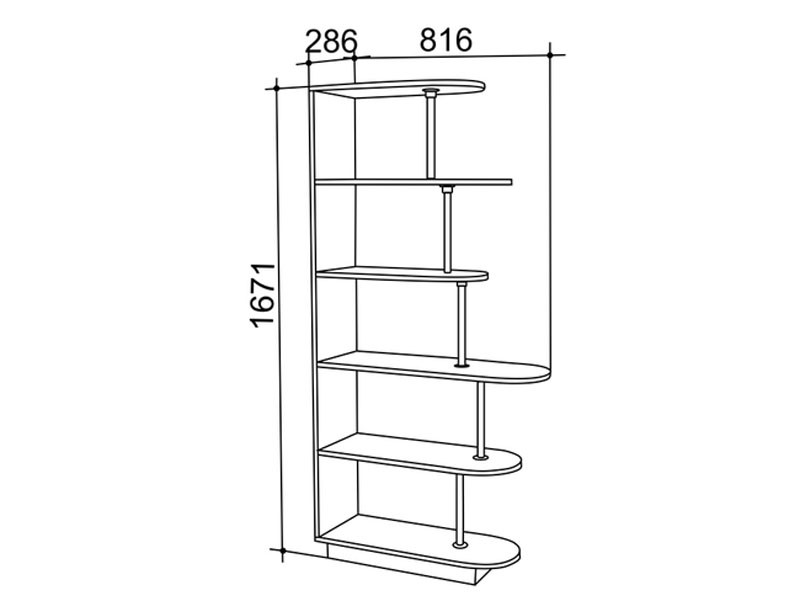 Стеллаж Оптимус