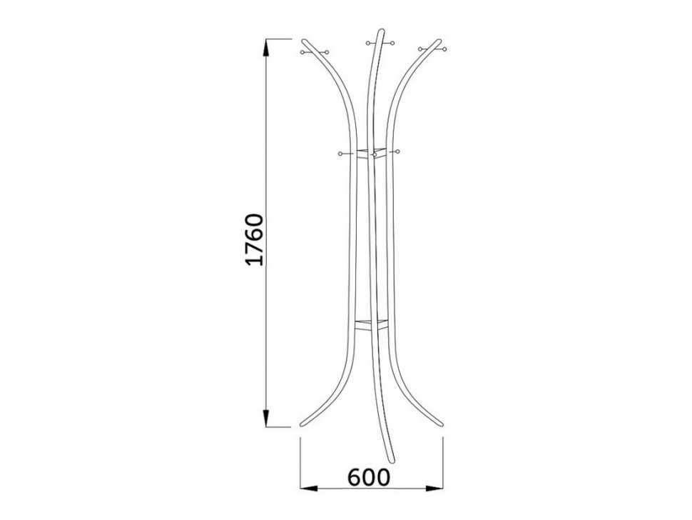 Напольная вешалка Вешалка SPINER