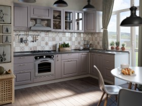 Кухонный гарнитур Классик 280х147,6 см