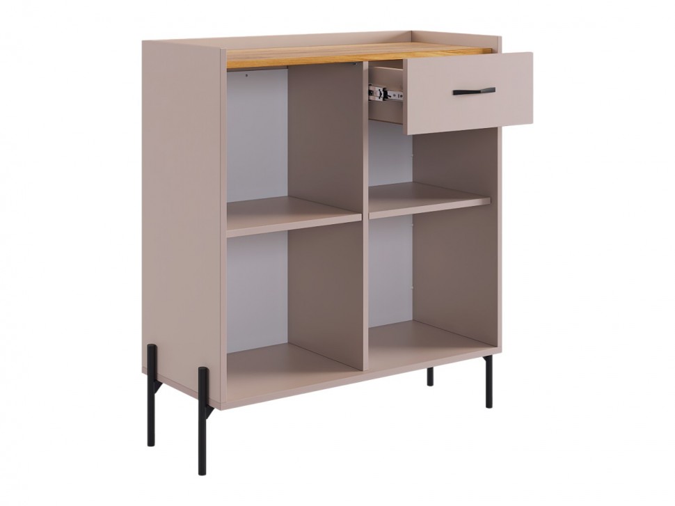 Гостиная Доминика со стеллажом