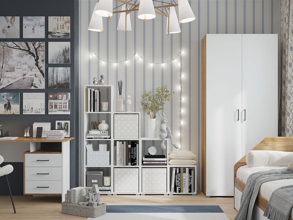 Комплект стеллажей Лайт