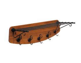 Вешалка для одежды на стену Грация 4/5 (В2-69)