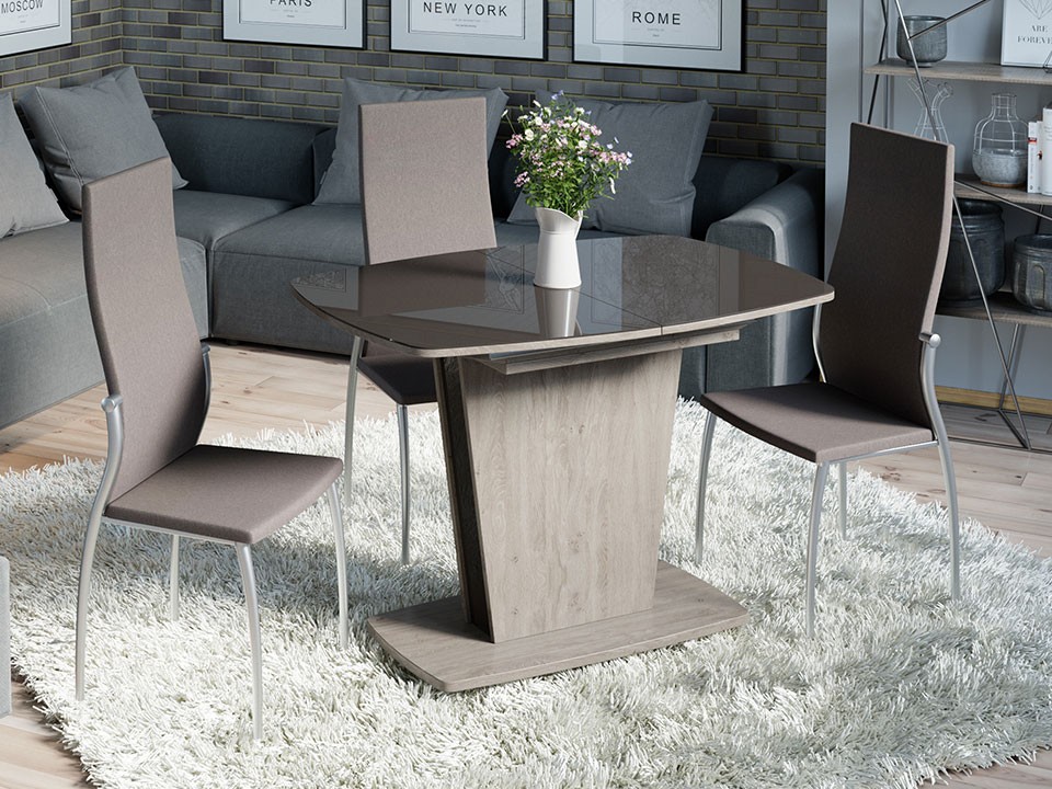 Кухонный стол Честер Стол раздвижной Тип 1