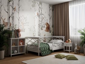 Комплект детской мебели Джуниор Массив Бука