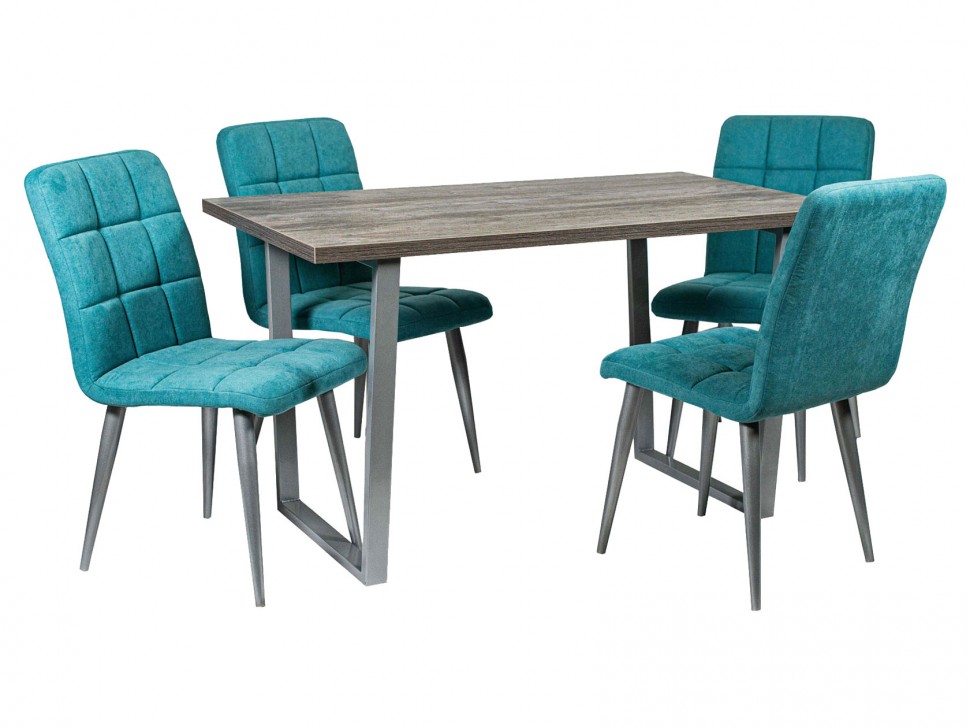 Обеденная группа Стол Патика + 4 Стула Даллас