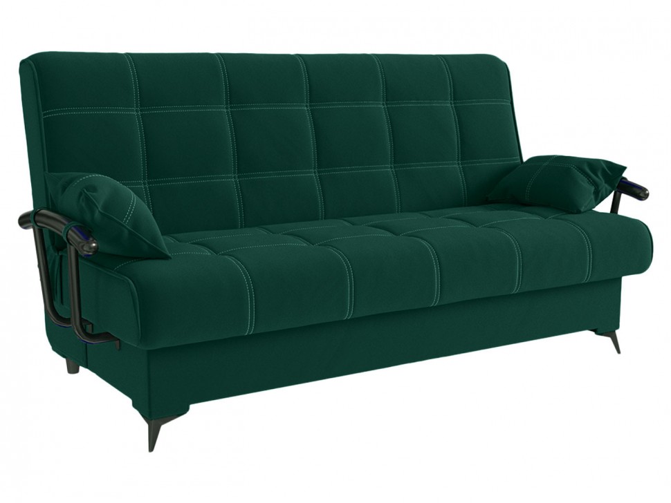 Прямой диван Теон с подлокотниками