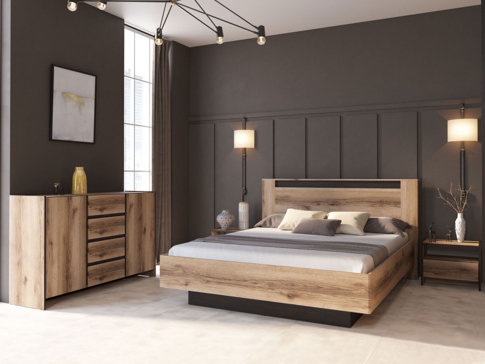 Прикроватная тумба МС Прага Серия 3