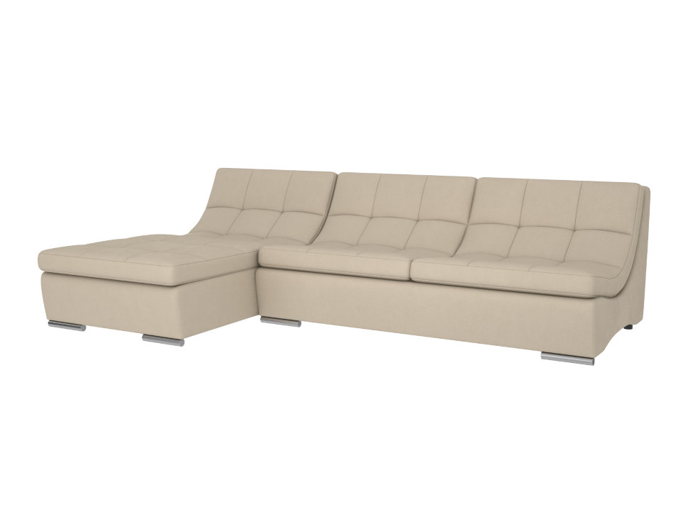 Угловой диван Сан-Диего с оттоманкой