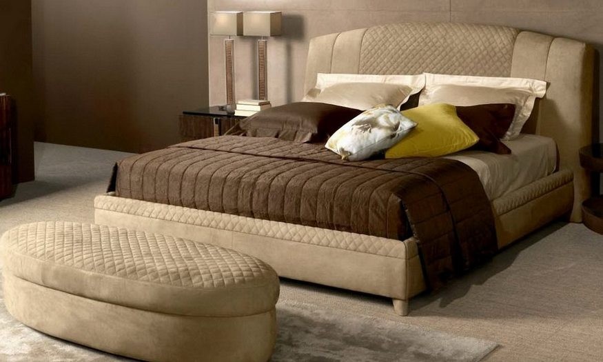 Мягкая кровать SleepArt Каспия