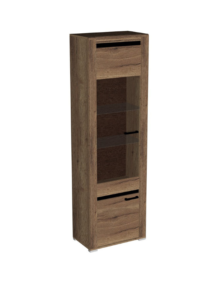 Шкаф-витрина Бруна Б-2 шкаф со стеклом