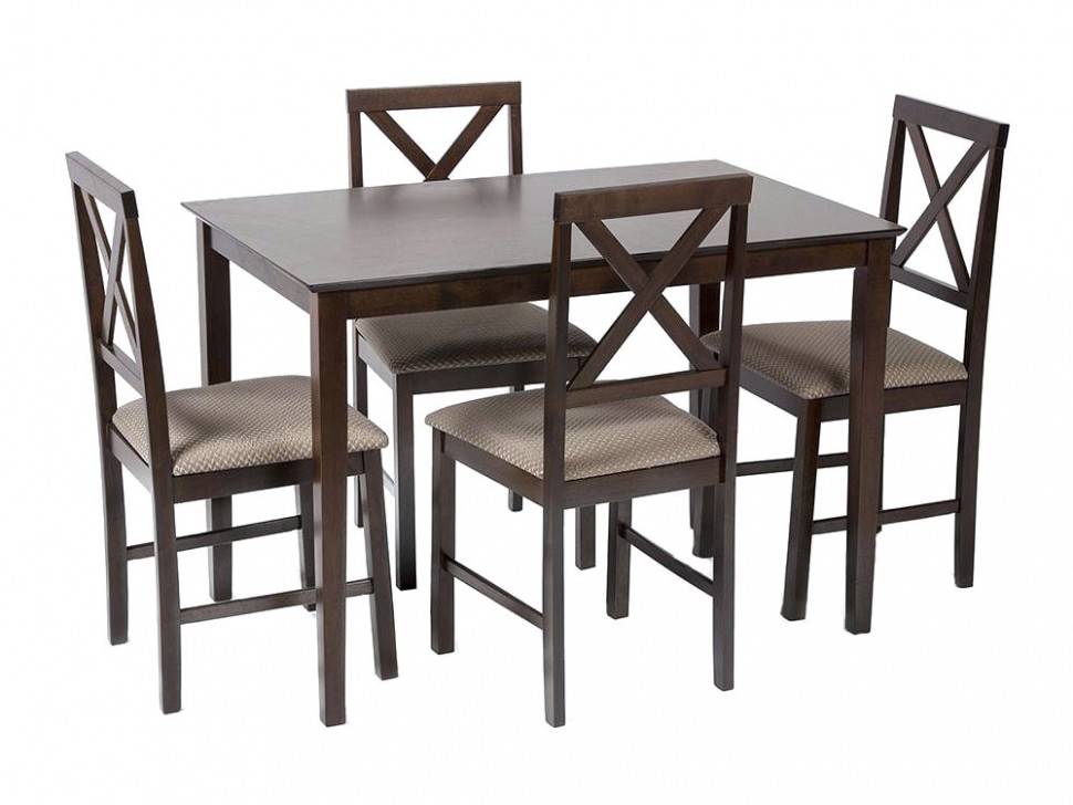 Обеденная группа для столовой и гостиной Обеденный комплект эконом Хадсон