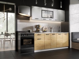 Кухонный гарнитур Хозяюшка 200 см