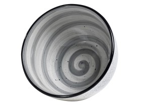 Салатник Аэрограф Графитовый Бриз