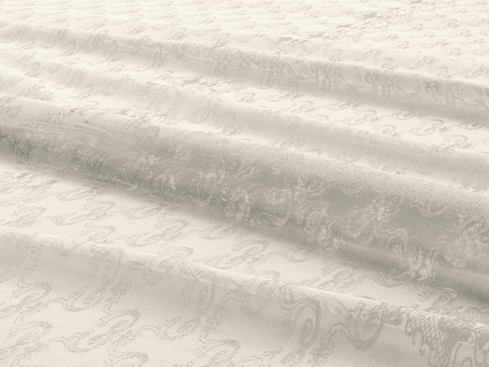 Тюль Тюль ШТ(1-бежевый) вышивка, Размер 300х270