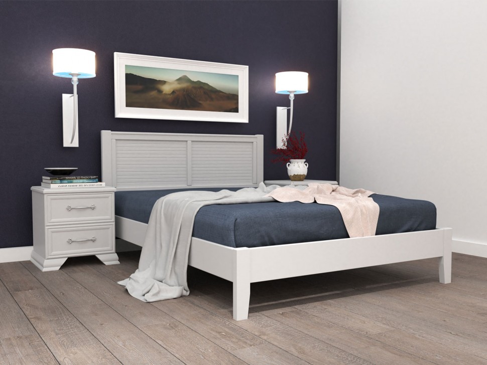 Двуспальная кровать Массив Сосны Адела Массив Сосны