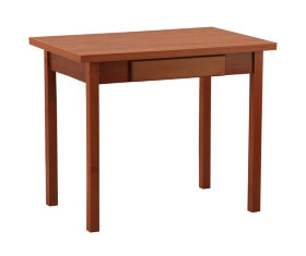 Кухонный стол Стол обеденный раскладной прямая ножка с ящиком