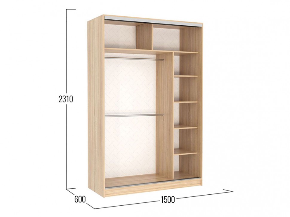 Шкаф-купе Колорадо 9 Цветы 2