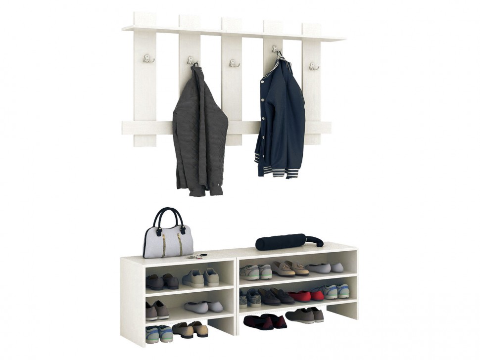 Вешалка в прихожую Уно-64