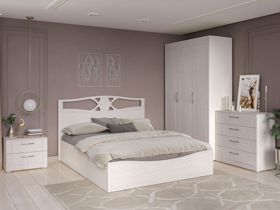 Двуспальная кровать Нелли 11.10