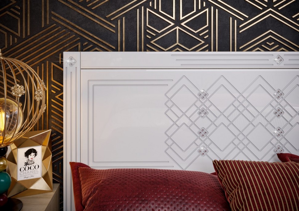 Двуспальная кровать Бьянка