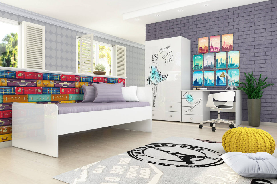 Комплект детской мебели Модерн К3