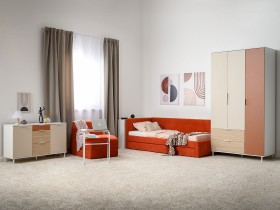 Комплект детской мебели Марвэл с креслом