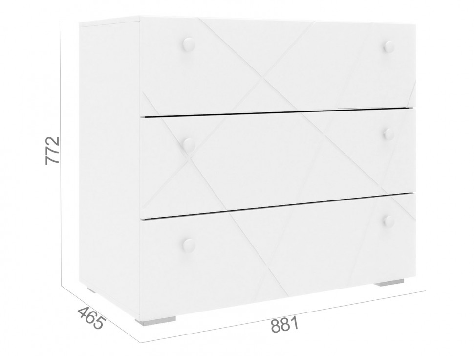 Детский комод Абрис