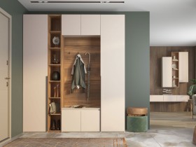 Прихожая Лаура со стеллажом